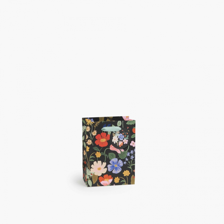 Rifle Paper Co Small Gift Bag - Strawberry Fields