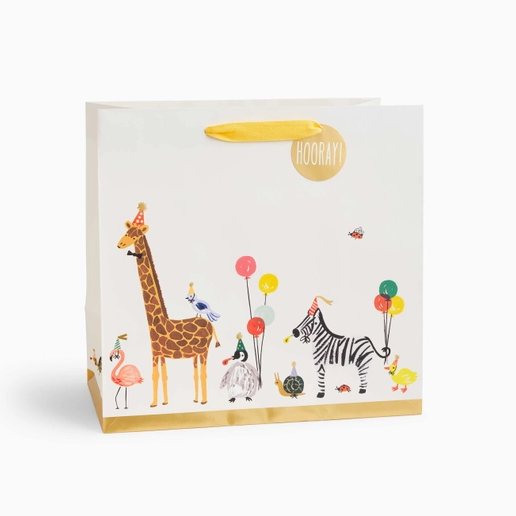 Rifle Paper Co Large Gift Bag - Party Animals