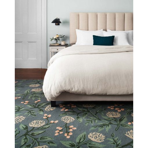 Rifle Paper Co x Loloi Joie Rug - Peonies Emerald (Final Sale)