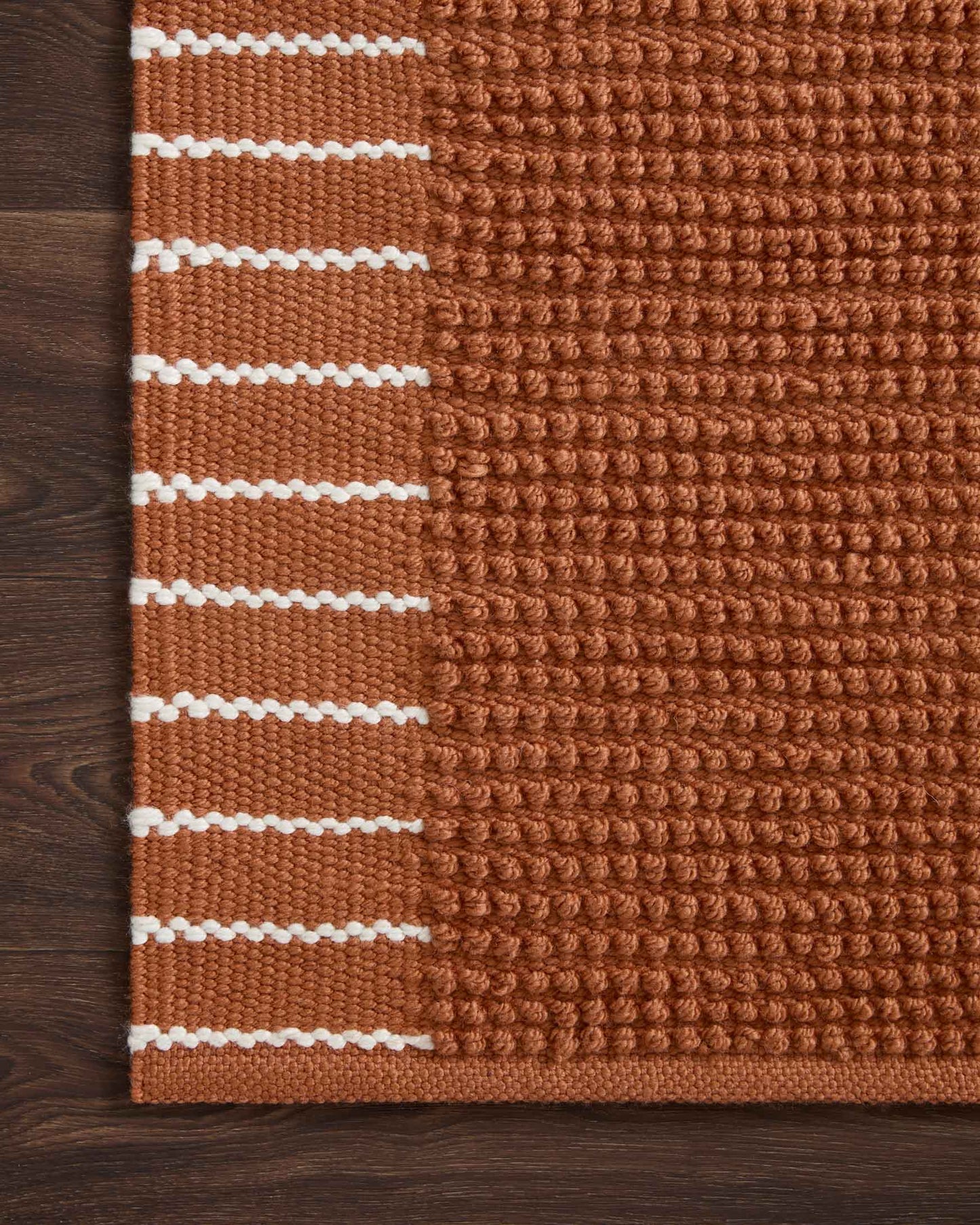 Magnolia Home x Loloi Sadie Outdoor Rug - Terracotta