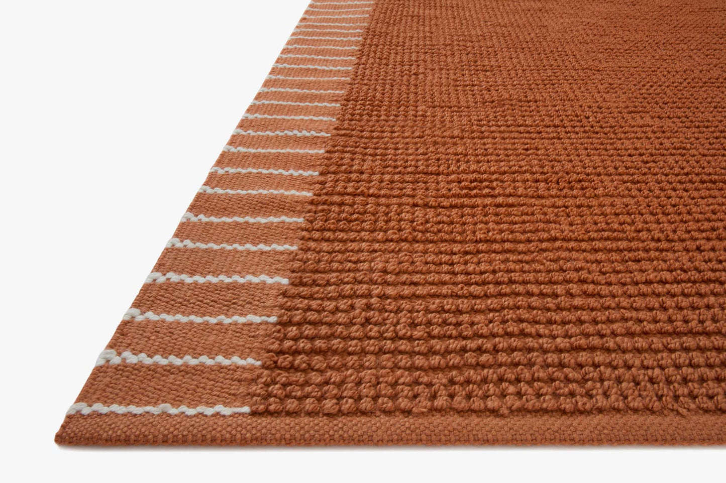 Magnolia Home x Loloi Sadie Outdoor Rug - Terracotta