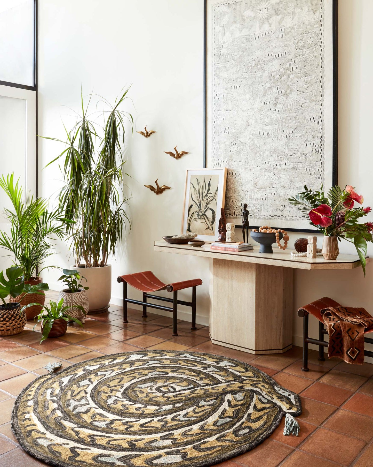 Justina Blakeney x Loloi Selby Rug - Earth