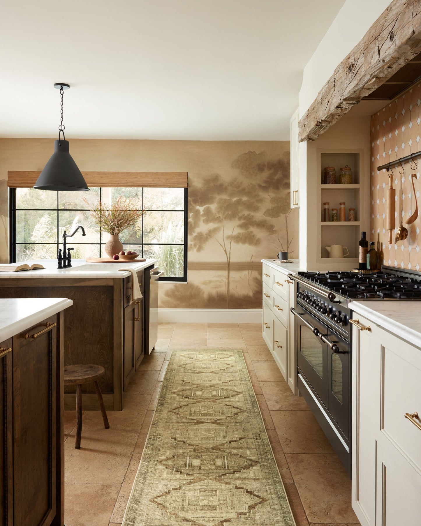 Magnolia Home x Loloi Sinclair Rug - Khaki Tobacco
