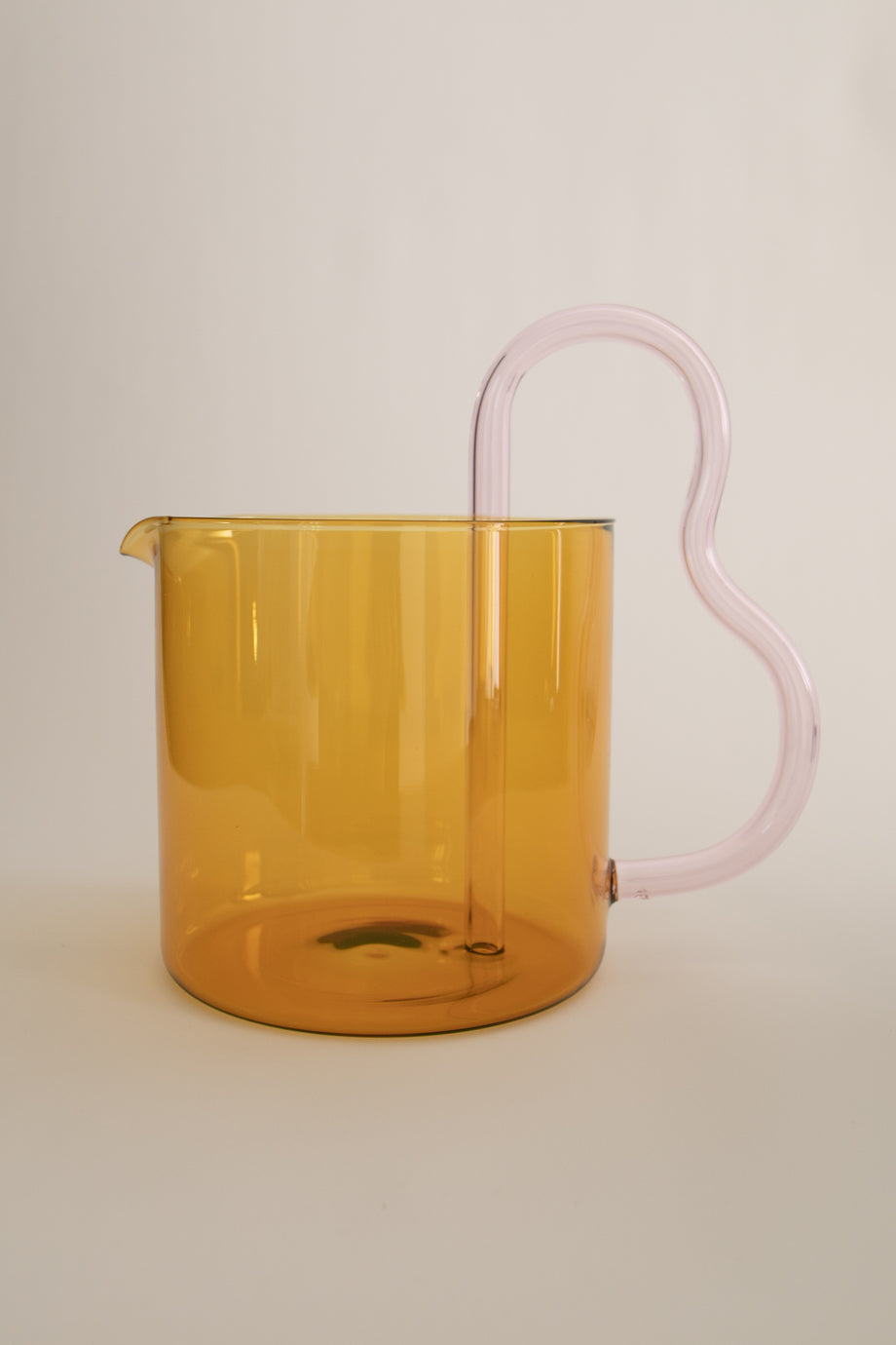 Bean Pitcher - Yellow & Pink