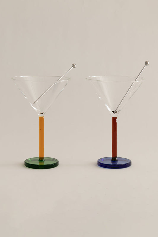 Piano Cocktail Glasses - Dizzy