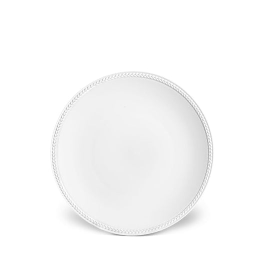 Soie Tressée Dessert Plate - White