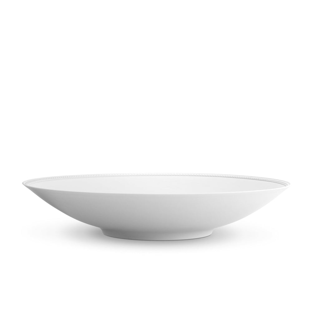 Soie Tressée Large Coupe Bowl - White