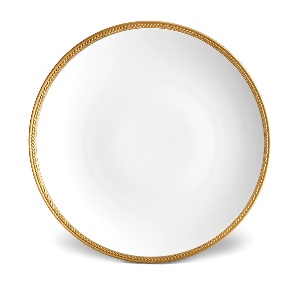 Soie Tressée Charger Plate - Gold