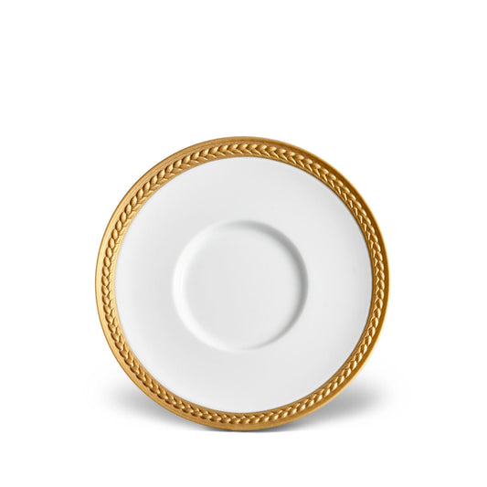 Soie Tressée Saucer - Gold