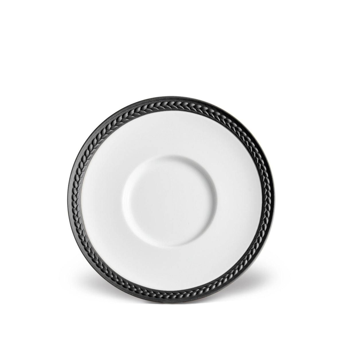 Soie Tressée Saucer - Black