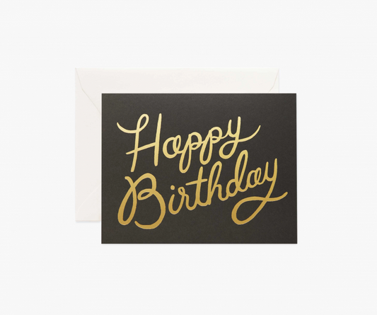 Rifle Paper Co Card - Shimmering Birthday