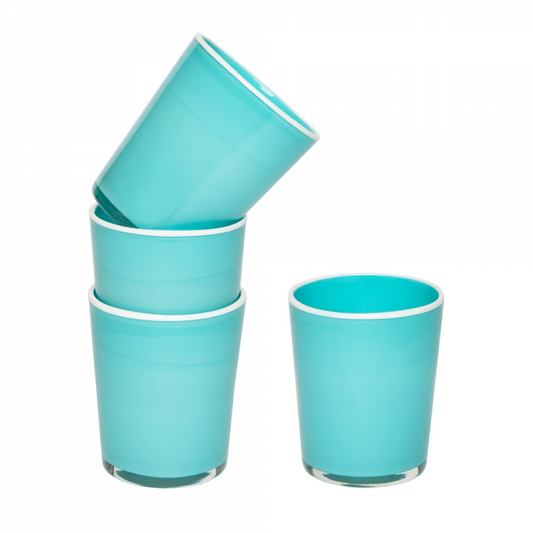 Summer Glass - Solid Turquoise