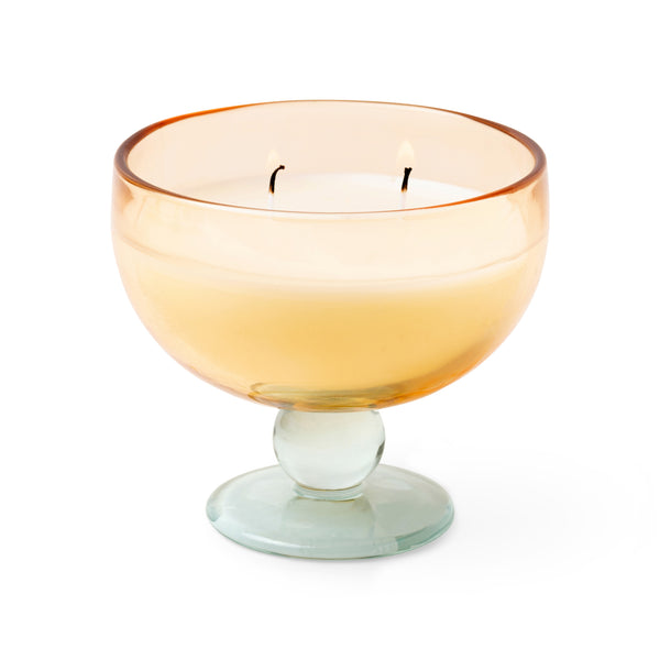 Aura Tinted Glass Goblet Candle - Wild Neroli