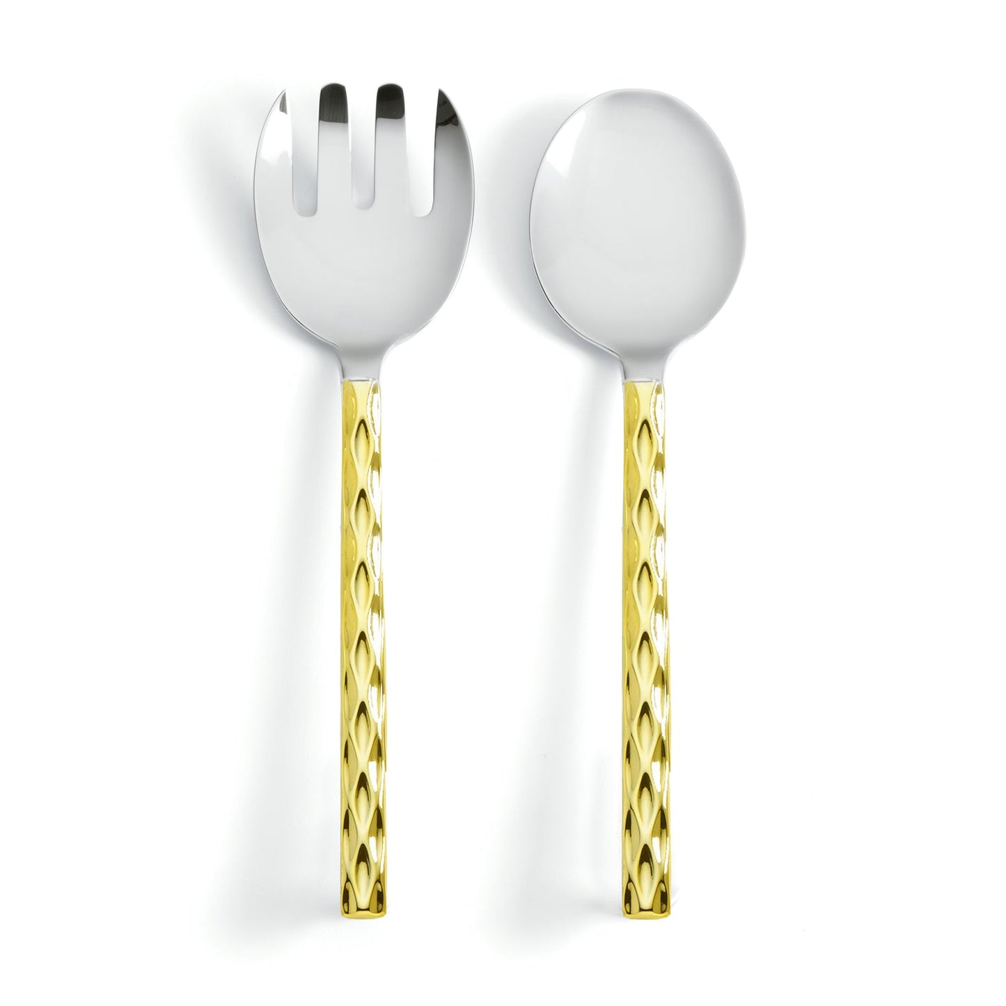 Truro Salad Server Set - Gold