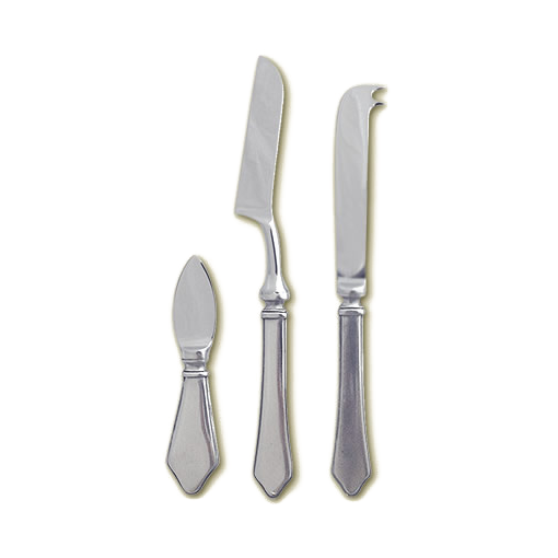 Match Pewter Violetta Cheese Knife Set