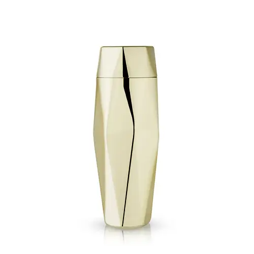 Belmont Faceted Gold Shaker