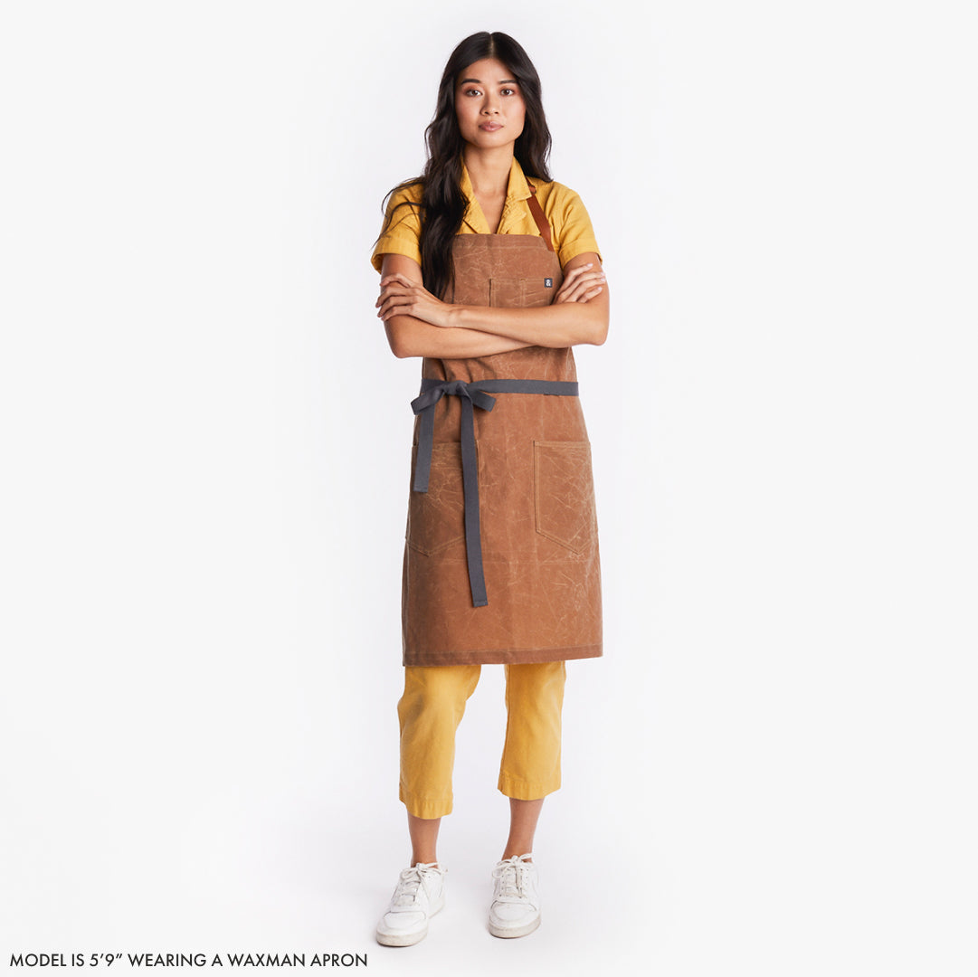 The Essential Apron - Montana Waxed Canvas