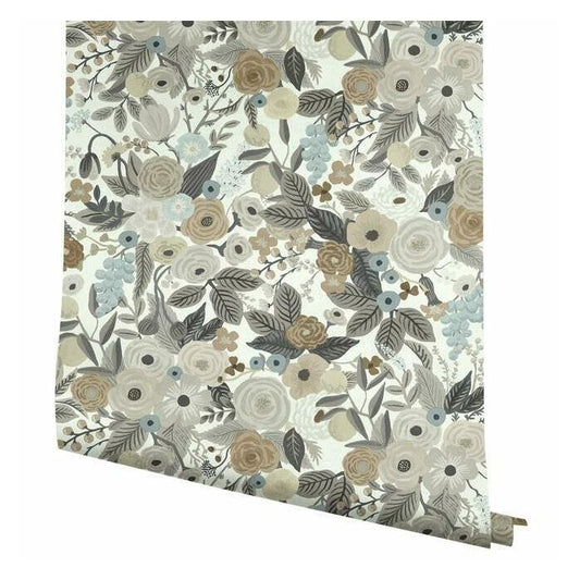 Rifle Paper Co Garden Party Wallpaper - Linen Multi