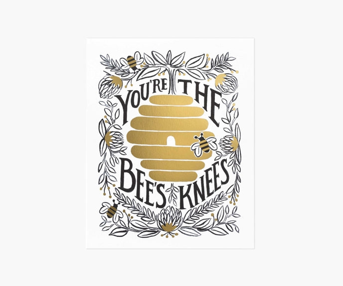 Rifle Paper Co 8x10 Art Print - You're the Bee's Knees