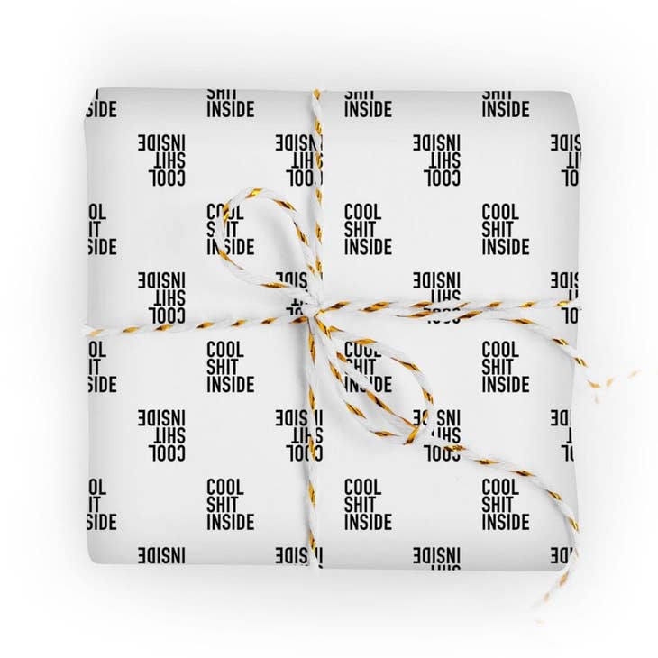 Cool Shit Wrapping Paper