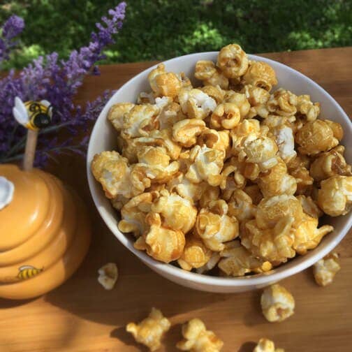 Honey Lavender Popcorn