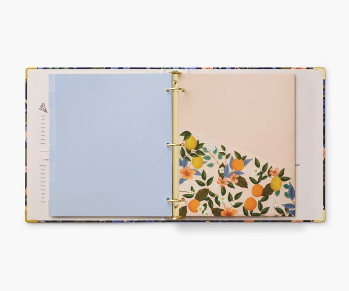Cute Binders! Decorative Hardcover 3 Ring Binder 1 File Folder Labels. Pack  of 2 : Amazon.in: Office Products