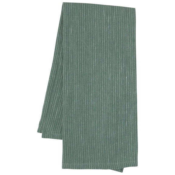Heirloom Tea Towel - Jade Green