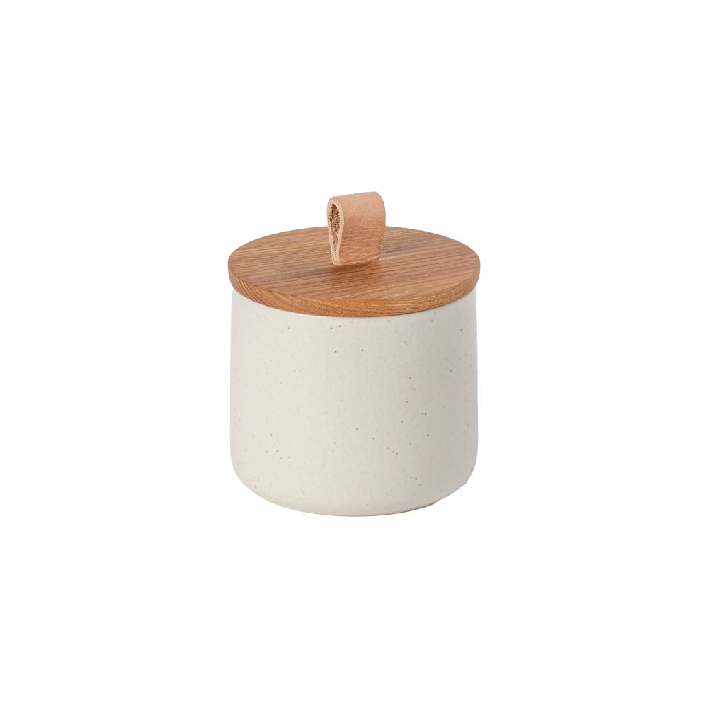 Pacifica Small Lidded Canister - Vanilla