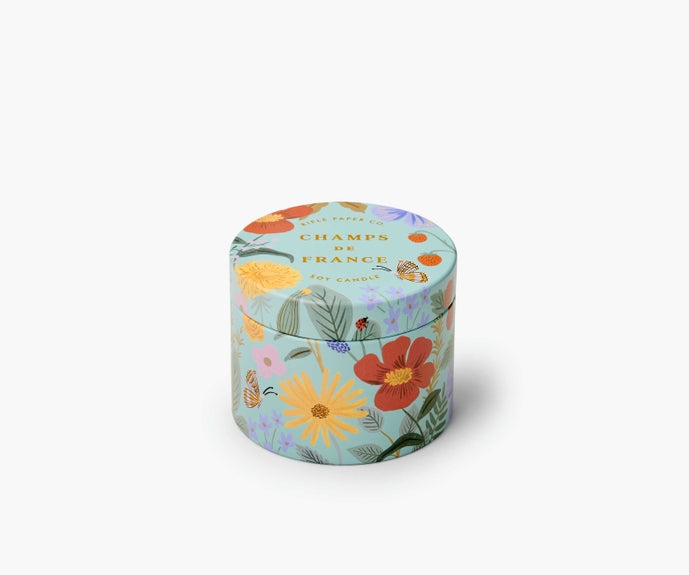 Rifle Paper Co Tin Candle - Champs de France