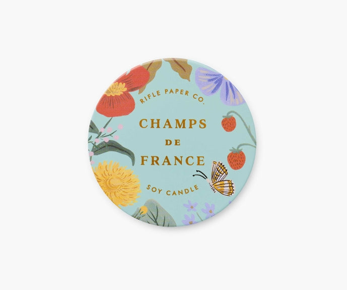 Rifle Paper Co Tin Candle - Champs de France