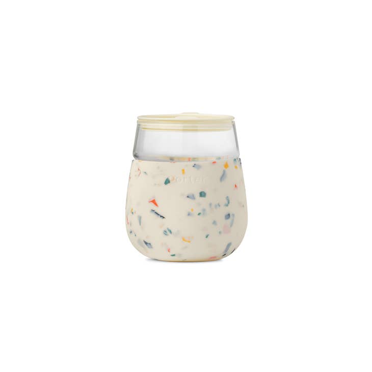 Terrazzo Cream Porter Utensil Set