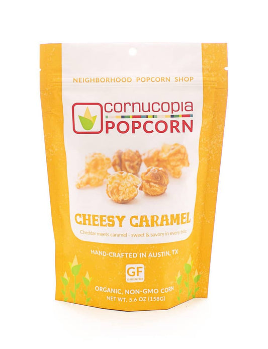 Cheesy Caramel Popcorn