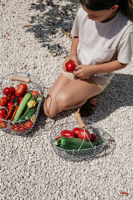 Large French Harvesting Basket