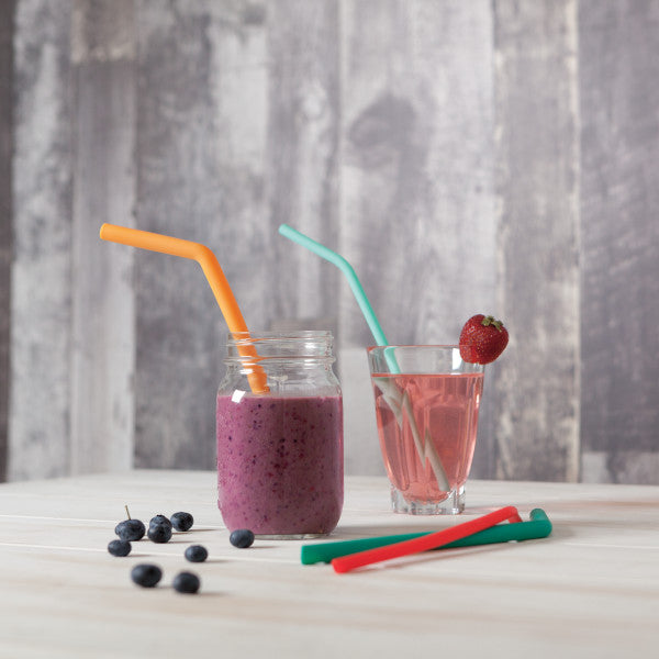 Silicone Smoothie Straws - Cheer