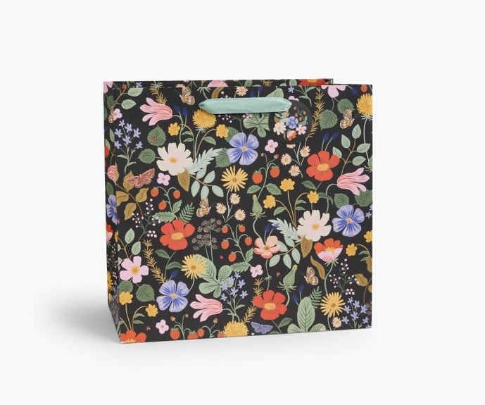 Rifle Paper Co Large Gift Bag - Strawberry Fields