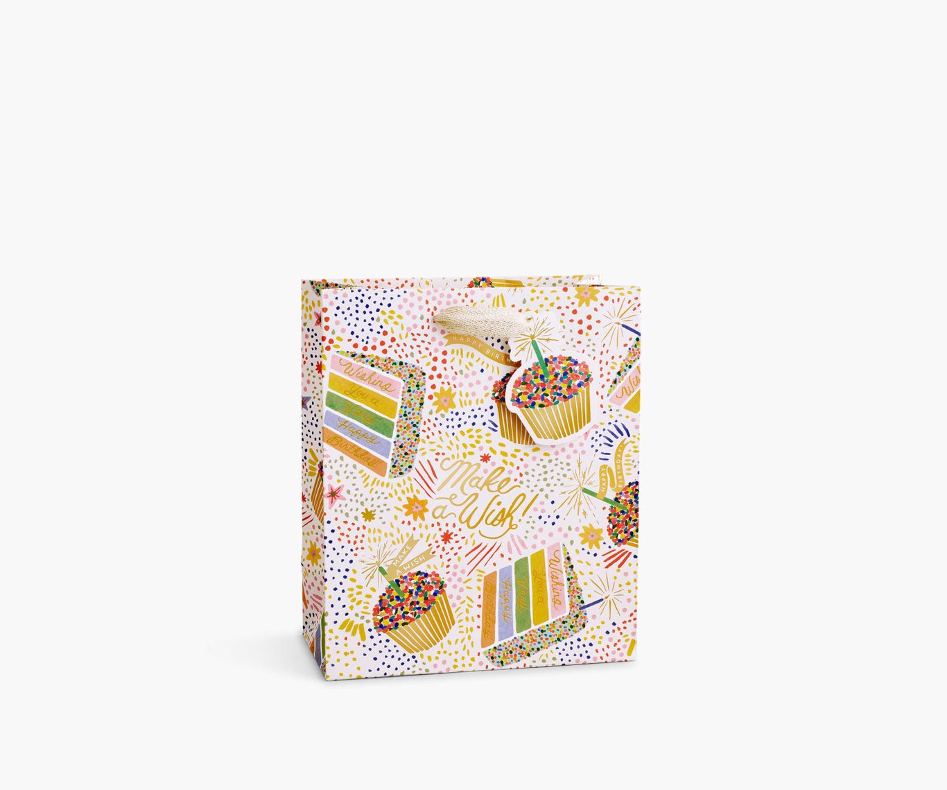 Rifle Paper Co Medium Gift Bag - Birthday Cake