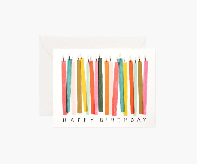 Rifle Paper Co Card - Birthday Candles