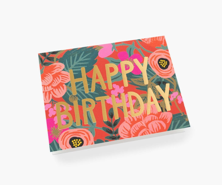 Rifle Paper Co Card - Poppy Birthday