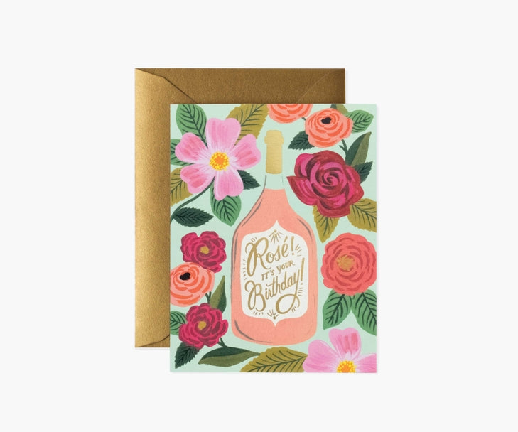 Rifle Paper Co Card - Rosé It's Your Birthday