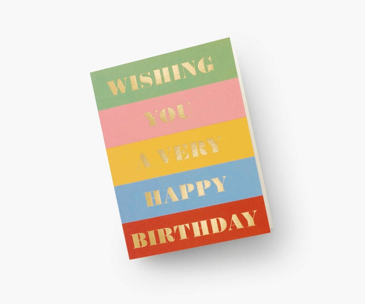 Rifle Paper Co Card - Birthday Wishes