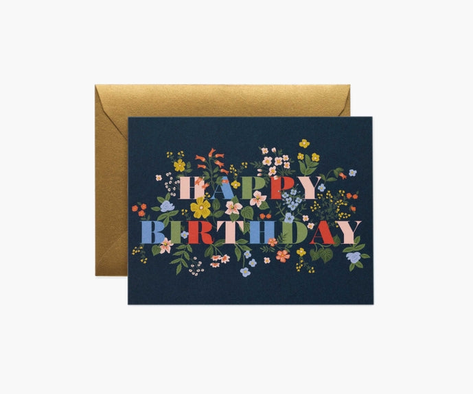 Rifle Paper Co Card - Mayfair Birthday