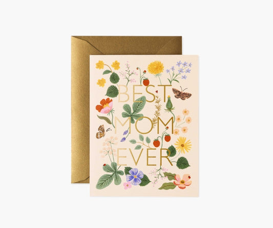 Rifle Paper Co Card - Best Mom Ever