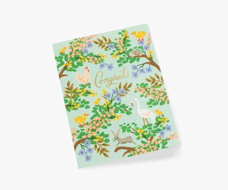 Rifle Paper Co Card - Forest Congrats