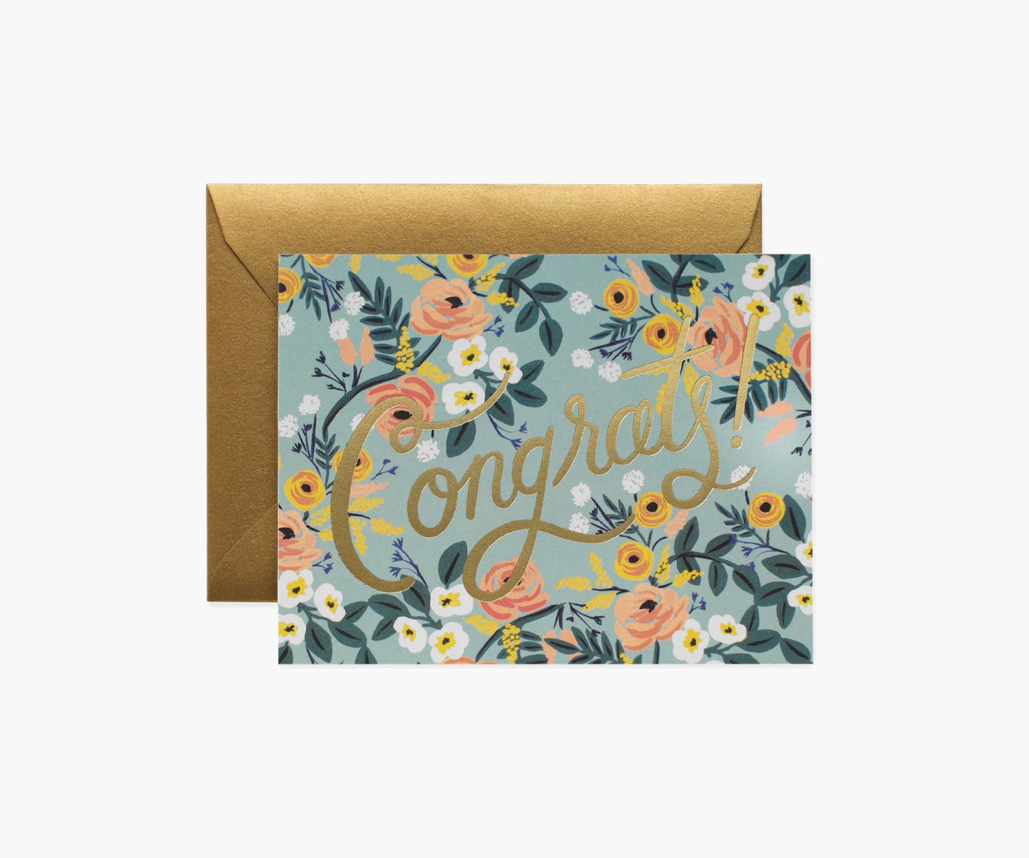 Rifle Paper Co Card - Blue Meadow Congrats