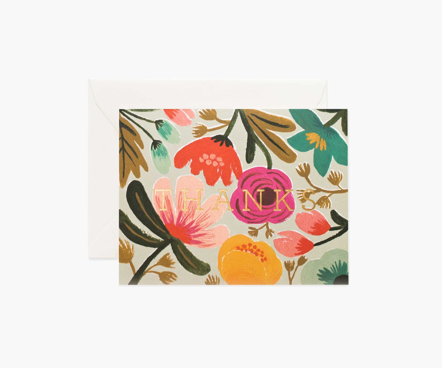 Rifle Paper Co Card - Gold Floral