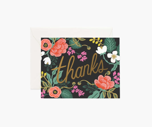 Rifle Paper Co Card - Birch Floral