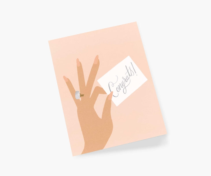 Rifle Paper Co Card - Congrats Ring