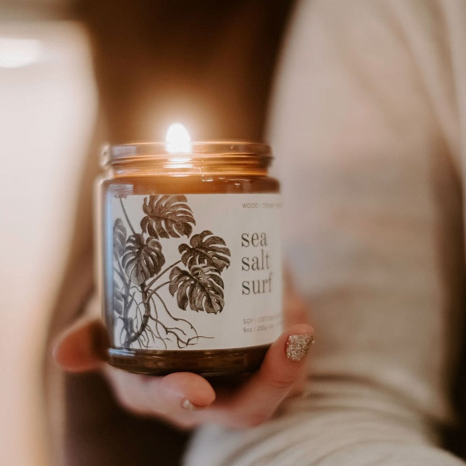 Sea Salt Surf Soy Candle
