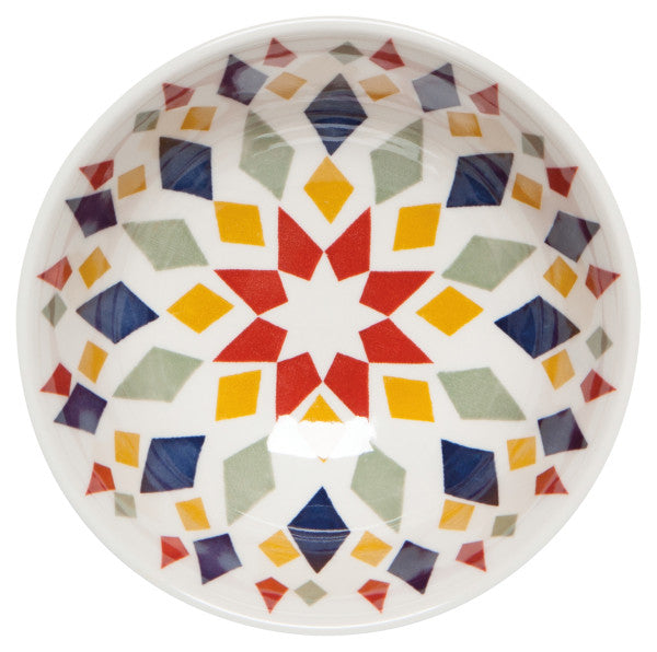Coupe Stamped Bowl - Kaleidoscope