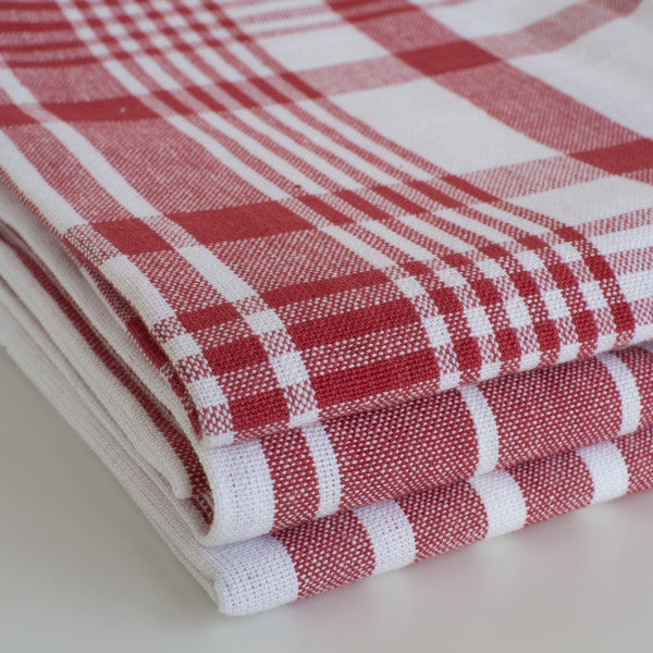 Jumbo Towel Set - Red – Relish Decor
